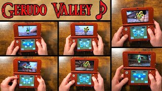 Gerudo Valley Song Played on In-Game Zelda Instruments