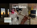 PRODUCTIVE NIGHT ROUTINE | healthy habits, yoga class, cooking, relaxing & how I wind down