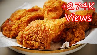THE SECRETS TO MAKE THE BEST CRISPY AND JUICY FRIED CHICKEN!!! SO DELICIOUS, BETTER THAN TAKE OUT!!!