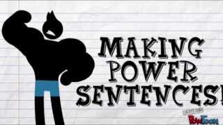 Synonyms: Writing Power Sentences Lesson