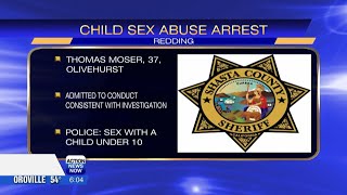 Shasta County Sheriff's Office arrests man for sexually abusing child