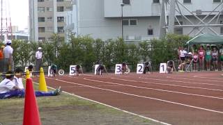 第６１回板橋陸上競技選手権大会 小学５・６生女子１００ｍ　１組