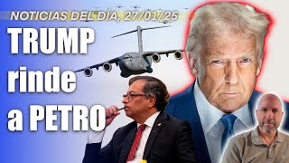 NOTICIAS DEL DÍA: Petro se rinde a Trump➡️¿Guerra en Congo?➡️Tensión Kurda en Siria➡️Gaza D'Or➡️