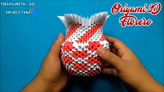 Origami 3D Florero