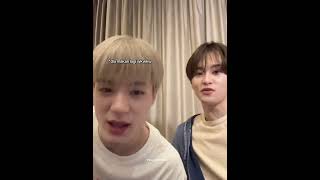 Mereka makan apasi sampe kepedesan gitu😭😭 #mark #jeno