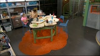 BB16 8/10 9:09pm - Frankie, Caleb and Zach Talk About Christine and the Football Trip