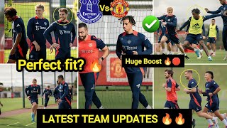 NoW✅UGARTE,YORO,SHAW,AMAD\u0026 MAINO...🔥MAN UTD INJURY NEWS\u0026RETURN DATES AHEAD OF EVERTON #manunitednews