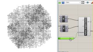 Dragon Curve 2 | Fractal Curves by IFS | Grasshopper + Python | Rhino