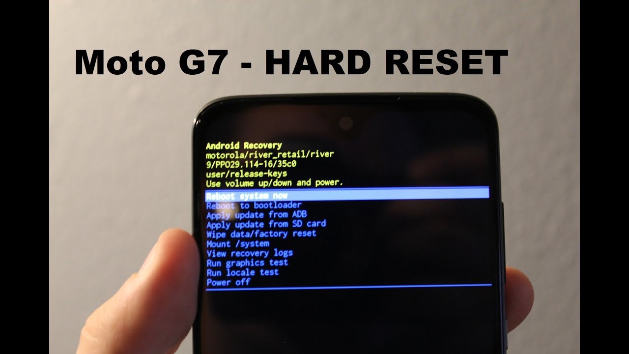 How To Reset Motorola Phone To Factory