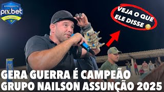 DISPUTA PROFISSIONAL VAQUEJADA DO GRUPO NAILSON ASSUNÇÃO NO PARQUE BOI NELORE 2025 VAQUEJADA AO VIVO