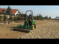 agrotipa parcourflatter 160 with john deere 1026 wet sandy ground video 7