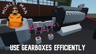 How To Use Gearboxes!! l Stormworks B\u0026R Gearbox Tutorial