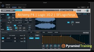 Alchemy Synth in Logic 10.2 | Modulation Sources | SFLogicNinja