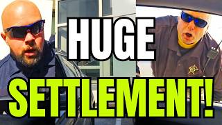 Tyrant Deputy FIRED & SUED After Spitting on Camera!