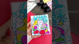 How to Make Kawaii Stickers! #shorts