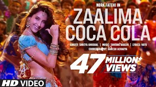 Zaalima coca cola (lyrical ) || Nora Fatehi || Tanishk Bagchi || Shreya Ghoshal || Vayu (1080P_HD)