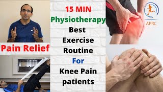 Top 15 Physiotherapy Exercises For Knee Pain | Best Exercises For Knee Arthritis | Knee exercises