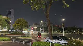 Walking tour at Zhuhai at night