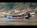 Dam Riverboats On the Mekong River, Laos. Episode 17-1min