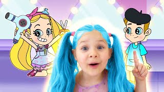 Diana and Roma Best Magical Makeover Cartoons