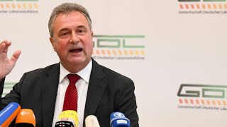 Weselsky zum angekündigten GDL-Streik: Kein Entgegenkommen der Deutschen Bahn