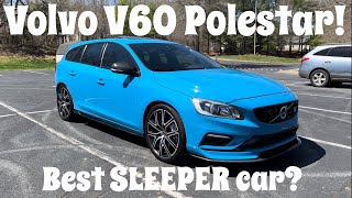 2018 Volvo V60 Polestar Review! Best SLEEPER car for $40k?