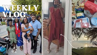 Weekly Vlog | Single mom of 4 | Graduation Day| Shopping Haul