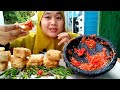 gorengan tahu pedas cabe rawit