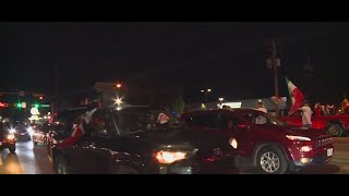 Protest in north Austin opposing Trump immigration policies