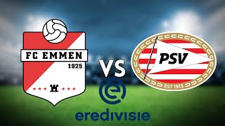 FC Emmen - PSV | Eredivisie 22/23