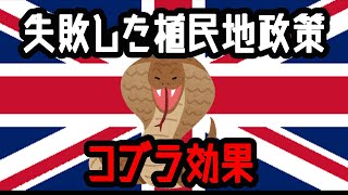 【ゆっくり解説】大英帝国の失敗から生まれた「コブラ効果」【歴史解説】