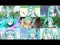 Hatsune Miku All Scene Compilation | Jashin-chan Dropkick X