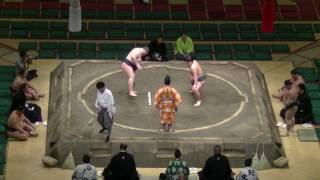 三段目全勝同士の対決/栃清龍-華王錦/2017.5.24/tochiseiryu^-kao^nishiki/day11 #sumo