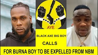 BLACK AXE BIG BOY WARN BURNER BOY FOR DISGRACIN NBM AND FIGHTING WITH DAVIDO AND CUBANA CHIEF PRIEST