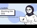 31. Starting the CSS for our page - Responsive CSS Tutorial