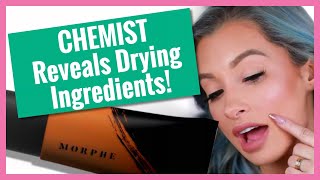 Have Dry Skin? DO NOT BUY MORPHE FLUIDITY FOUNDATION! Chemist Reviews Makeup