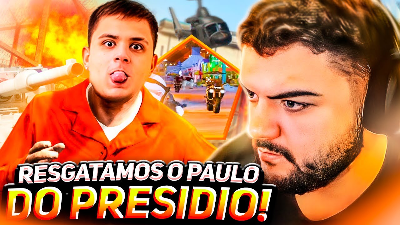 Resgate Do Paulinho No Presídio No Gta Rp Luquet4 Youtube