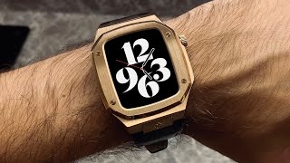 Unboxing $699 Apple Watch Case - Golden Concept CL44