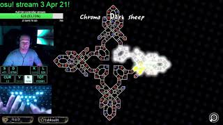 A Dance of Fire and Ice Chroma-Dark Sheep Segmented Clear [Level by Lupel_2]