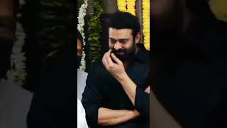 Rebel Star Prabhas Crying / Be Strong Prabhas anna/#shortsvideo