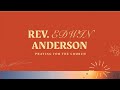 Rev. Edwin Anderson // Sunday AM