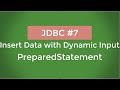 Inserting Data to Table with dynamic Input JDBC #7