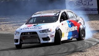 550hp RWD Mitsubishi Lancer Evo X Proto Great Drifting & Sound