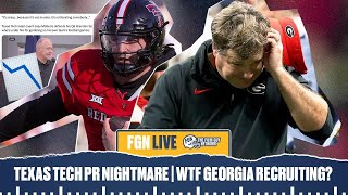 FGN Live: Texas Tech's PR Nightmare | What is Going on With UGA Recruiting???