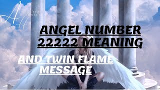 ANGEL NUMBER 22222 MEANING AND TWIN FLAME MESSAGE