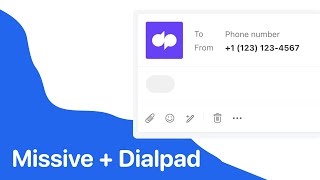 Dialpad + Missive : The perfect SMS shared inbox