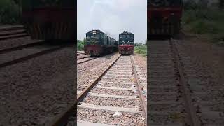 15up overtake 7up At Renala Station#beautyofpakistanrailways #railway #pakrailways #traintravel