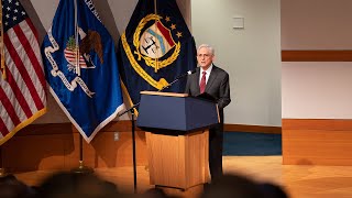 Attorney General Garland delivers remarks at the ATF Chiefs of Police Executive Forum on Crime Guns