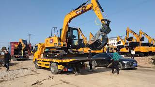 Sany SY75C Digger Get on  Automatic loader - For Sale, A Cheap Model