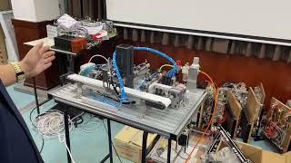 LAB 7 Plc connection cc-link Sorting work pieces